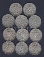 Hollandia 1955-67. 1G Ag (11x) 3klf évszámmal T:2,2/3