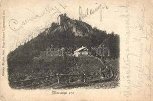 Murány, Murányalja, Muránsky hrad; vár. Kiadja Büchler Béla / castle (kopott sarkak / worn corners)