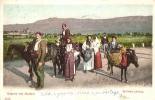 Split, Spalato; Gegend von Spalato / Splitska okolica / folklore (EK)