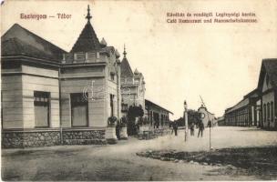 Esztergom-Tábor, Kávéház és vendéglő, Legénységi kantin / Mannschaftskantine, Cafe, restaurant (Rb)