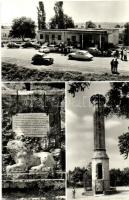 Érd - 3 db MODERN városképes lap / 3 MODERN town-view postcards