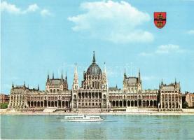Budapest V. Országház, Parlament - 10 db MODERN városképes lap / 10 MODERN town-view postcards