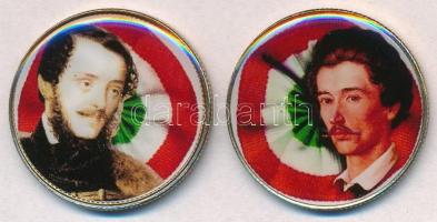 2003. 20Ft "Deák / Kossuth" + 20Ft "Deák / Petőfi" T:1-,2