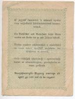 1848. 2Ft "Kossuth bankó" T:III- szakadás