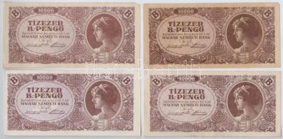 1946. 10.000BP (10x) T:I-,II,III