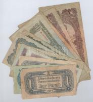 1944. 1P-100P (12x) A Vörös Hadsereg Parancsnoksága T:III,III-