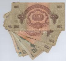 1944. 1P-100P (12x) "A Vörös Hadsereg Parancsnoksága" T:III,III-