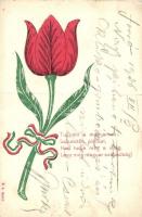 Tulipánt a magyarnak... / Hungarian patriotic propaganda card (fa)