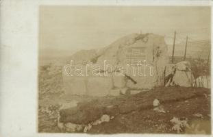 7 db RÉGI első világháborús katonai fotó lap, vegyes minőség / 7 WWI K.u.K. military photo postcards...