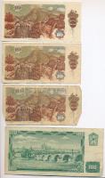 Csehszlovákia 1961. 100K + 1986. 10K (3x) + 1987. 50K + 1988. 20K (2x) + 1989. 100K T:III,III-
Czec...