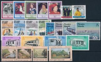 1985-1987 23 stamps, 1985-1987 23 klf bélyeg