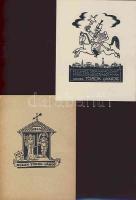 Nemes Török János 2 db nyomat 12x15cm