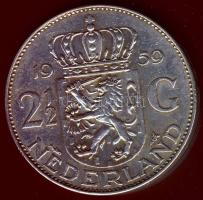 Hollandia 1959. 2 1/2G Ag "Julianna" T:2