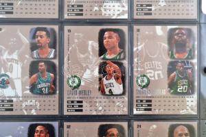 Nagy kosaras kártya gyűjtemény, számos érdekes darabbal, tokba rendezve, 243 db