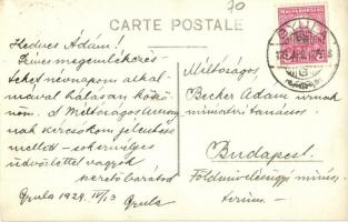 1929 Gyula, Társulati székház. photo (EK)