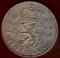 Hollandia 1960. 2 1/2G Ag "Julianna" T:2