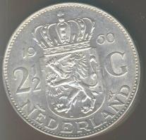 Hollandia 1960. 2 1/2G Ag "Julianna" T:2