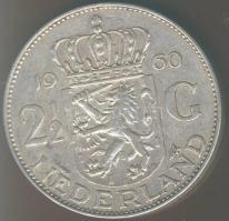 Hollandia 1960. 2 1/2G Ag "Julianna" T:2