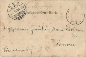 1902 Szombathely, Steinamanger; apácák az utcán. photo (fl)