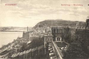 Budapest I. Várkert Bazár a a Gellértheggyel