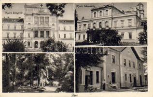 Zirc mit Bahnhof Foto AK