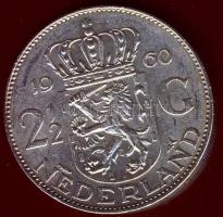 Hollandia 1960. 2 1/2G Ag "Julianna" T:2