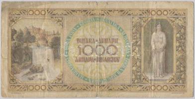 Jugoszlávia 1946. 1000 D T:III-
Yugoslavia 1946. 1000 Dinara C:VG