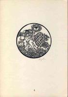 Gyulay Líviusz (1937- ) Carmina Burana szignós metszet 29x20cm