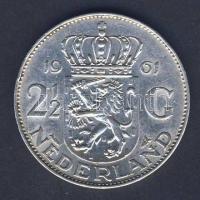 Hollandia 1961. 2 1/2G Ag "Julianna" T:2+ ph