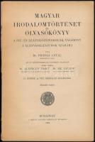 Dr. Prónai Antal: Magyar irodalomtörténet és olvasókönyv. A fiú-, és leányközépiskolák, valamint a l...
