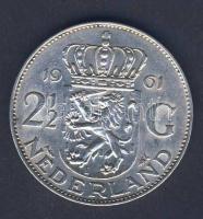 Hollandia 1961. 2 1/2G Ag "Julianna" T:2+