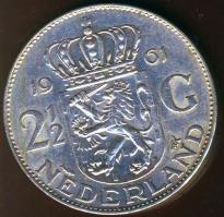 Hollandia 1961. 2 1/2G Ag "Julianna" T:2+