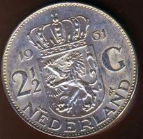 Hollandia 1961. 2 1/2G Ag "Julianna" T:2+