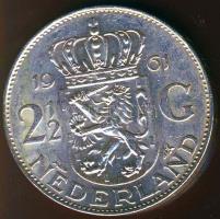 Hollandia 1961. 2 1/2G Ag "Julianna" T:2+