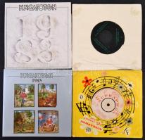 cca 1970-1980 13 db kisméretű hanglemez, köztük Hugnaroton és Supraphon