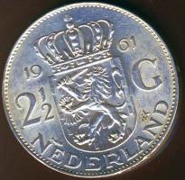 Hollandia 1961. 2 1/2G Ag "Julianna" T:2+