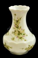 Eschenbach Bavaria kézzel festett porcelán vázácska, eredeti dobozában / Chinaware in original box 10 cm