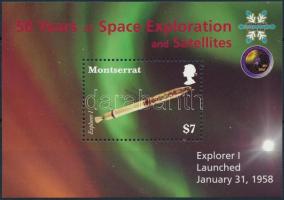 Az űrkutatás 50. évfordulója blokk, 50th anniversary of Space research block