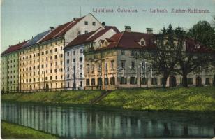Ljubljana, Laibach; Cukrarna / Zucker Raffinerie / sugar factory
