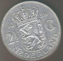 Hollandia 1959. 2 1/2G Ag "Julianna" T:2