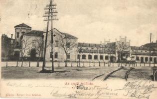 Arad, vasútállomás. Kerpel Izsó kiadása / railway station (EK)