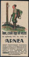 Arnea vitamintápszer, Győri Aranka által tervezett számolócédula