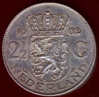 Hollandia 1962. 2 1/2G Ag "Julianna" T:2
