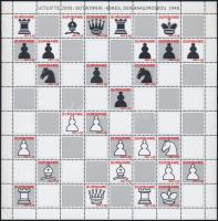Chess complete sheet, Sakk teljes ív