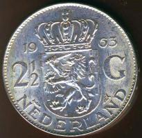Hollandia 1963. 2 1/2G Ag "Julianna" T:2+
