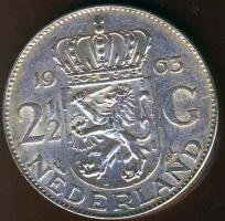 Hollandia 1963. 2 1/2G Ag "Julianna" T:2+