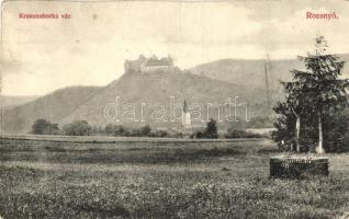 Krasznahorka, Krásnohorska (Rozsnyó); vár / castle (vágott / cut)