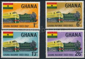 60th anniversary of Ghanaian railway set, 60 éves a ghánai vasút sor