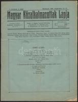 1925-1926 2 db újság: Községfejlesztés I. évf. 1. szám, Magyar Közalkalmazottak Lapja I. évf. 4. szám.