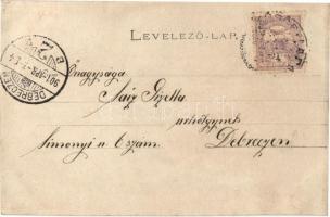 1901 Déva, vár a múlt században / castle, Péntek photo